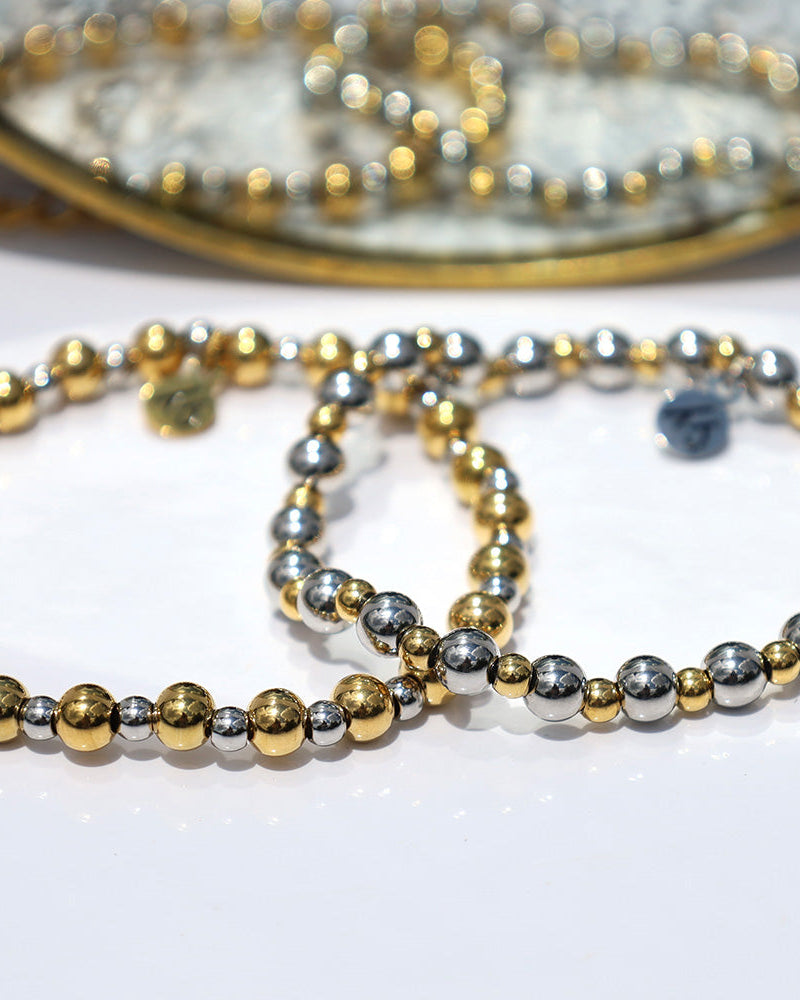 Serenity Collection- Gold Gemstone Bracelet