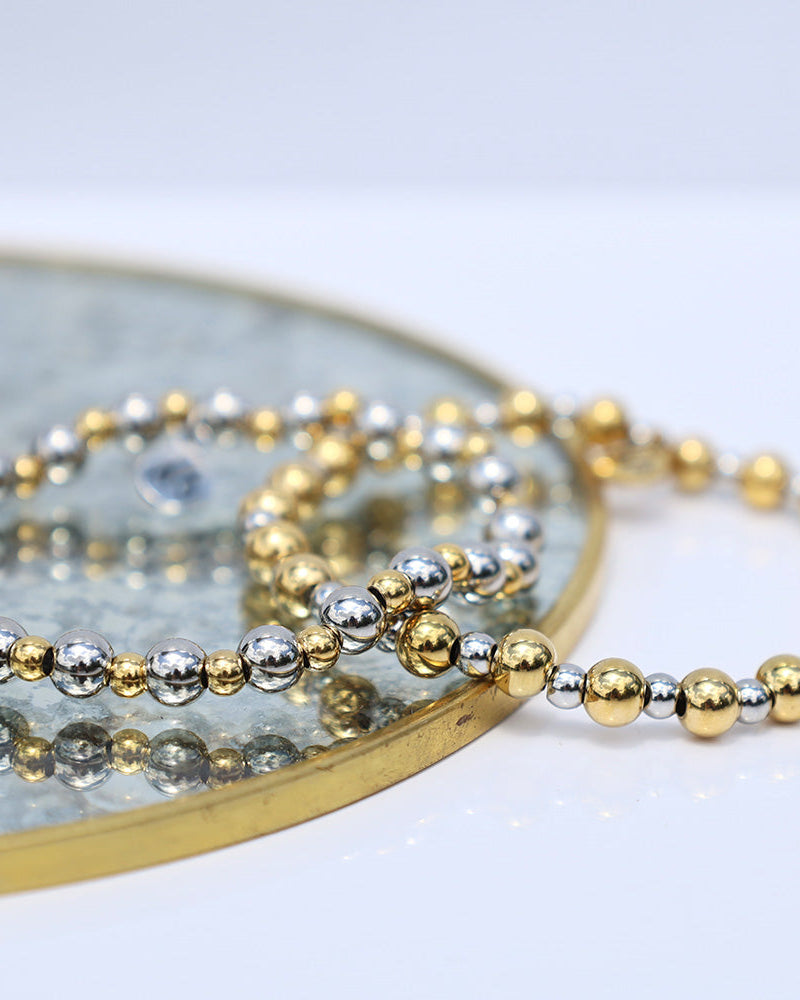 Serenity Collection- Gold Gemstone Bracelet
