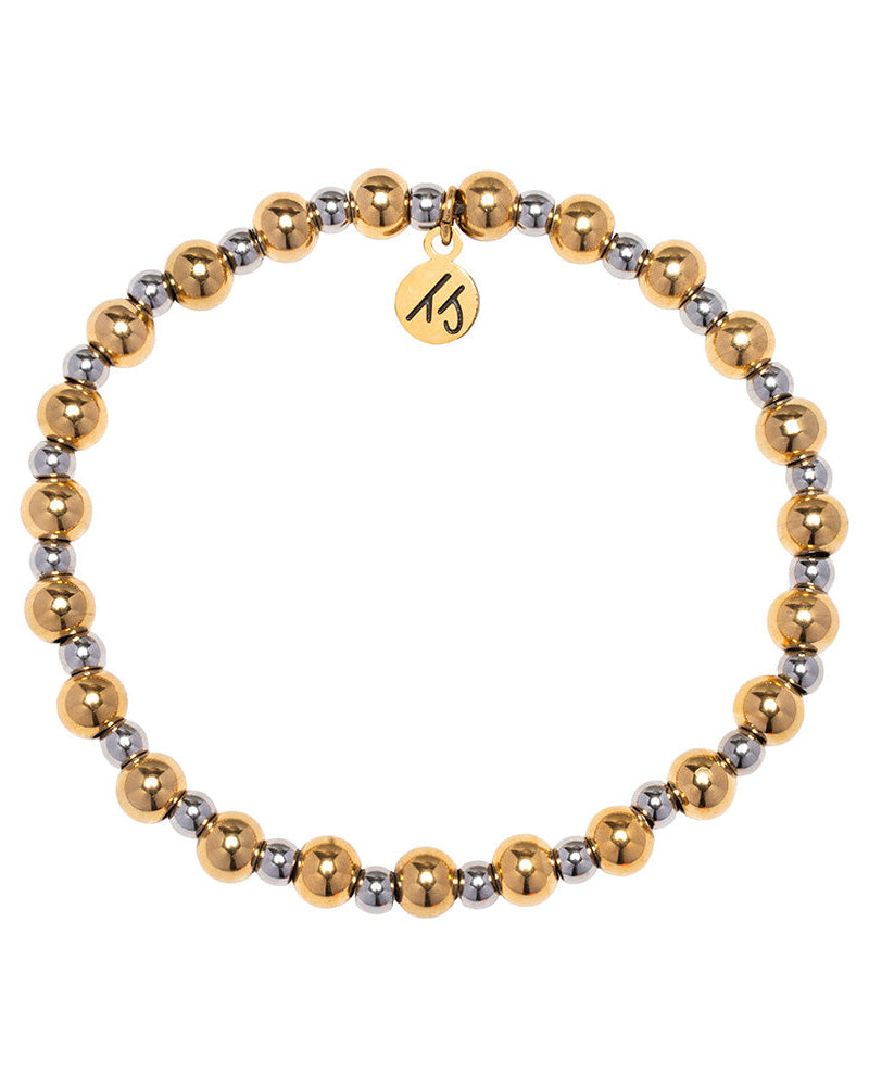 Serenity Collection- Gold Gemstone Bracelet