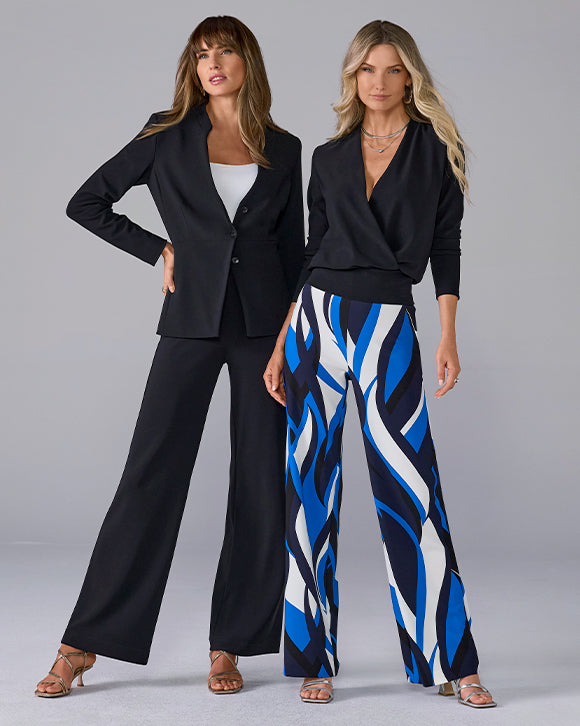 models are wearing new travel collection